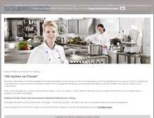 Tablet Screenshot of hvs-catering.de